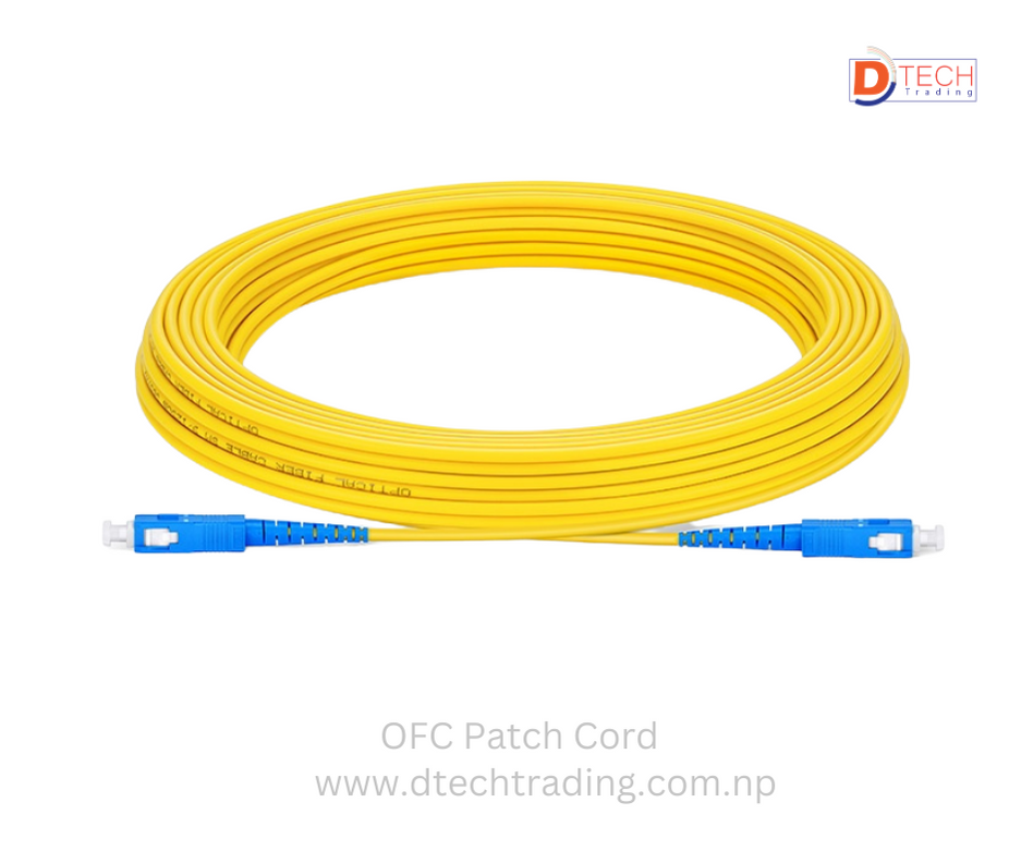 Patch cord  SC UPC to SC UPC  3.00mm SM 5M